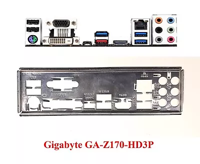 I/O Shield For GIGABYTE GA-Z170-HD3P Motherboard Backplate IO • £10.15