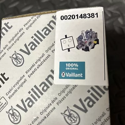 Vaillant Ecotec Plus 824 831 Gas Valve With Regulator  & 0020148381 • £89.95