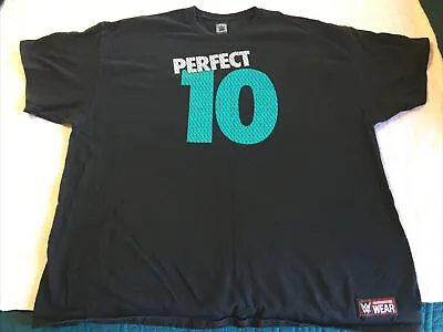 WWE Mr. Perfect 10 Black T-shirt 2XL Tye Dillinger Every Day In Every Way • $17.79