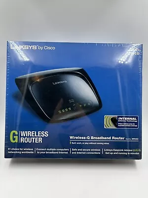 NEW LINKSYS By Cisco WRT54G2 Wireless-G Broadband Router ~ FACTORY SEALED • $16.25