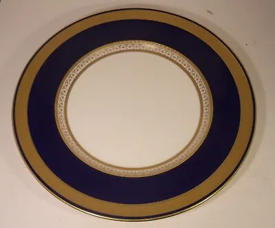 Stunning Minton Tiffany Cobalt Blue Gilded 10.5  Cabinet Plate • £24.99