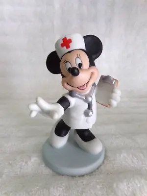 Disney Minnie Mouse As Nurse Minnie Porcelain Ceramic Figurine • $27