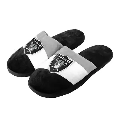 Raiders Youth SLIDE SLIPPERS New - FREE SHIPPING • $17.99