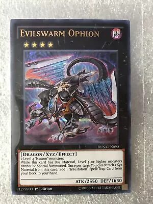 ( EVILSWARM OPHION ) - Ultra Rare - DUSA-EN090 - 1st NM - Yu-Gi-Oh Duelist Saga • $2.95