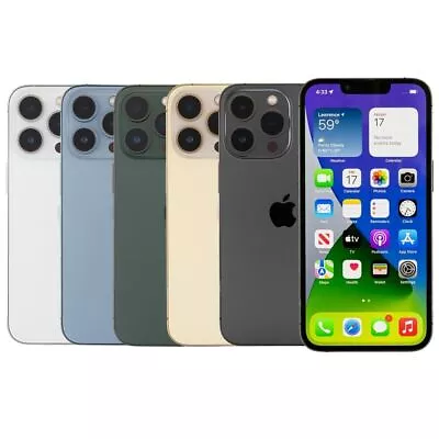 Apple IPhone 13 Pro 128GB Unlocked All Colors A2341 -GOOD CONDITION! • $449.99