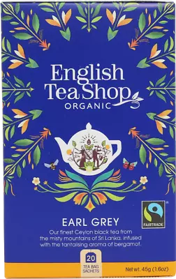 English Tea Shop 20 Earl Grey Sachets 45g • £4.39