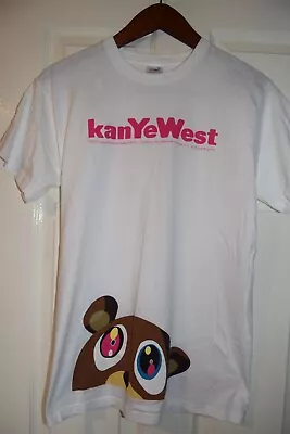 RARE 2007 Kanye West Graduation Bear TOUR T Shirt Takashi Murakami S 36  Yeezy • £29.99