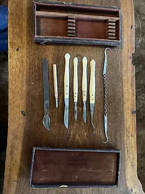 Early American Surgical Kit Civil War Medical Philadelphia Made AMERICAN PICKERS • $1200