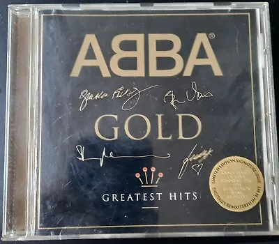 Abba GOLD 25th Anniversary Eurovision 19 Tracks Music CD VG • £1.25