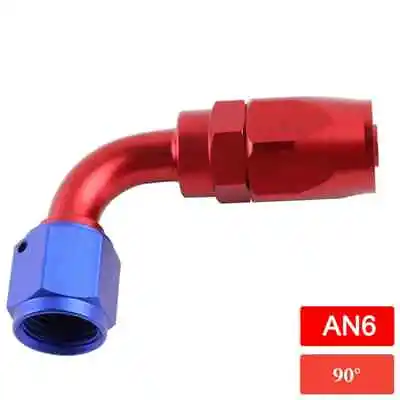 AN -6 (AN6 AN 06) 90 Degree Fast Flow Hose Fitting  • £9.49