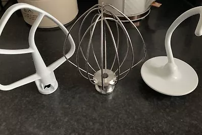 £46 • Buy Kitchenaid Mixer Artisan Attachment Paddle Beater Dough Hook Whisk..