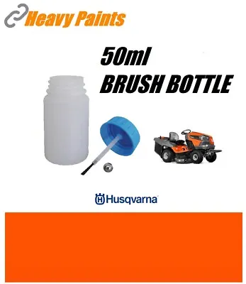 Husqvarna Orange Lawn Mower Enamel Paint 50ml Brush Bottle • £12.99