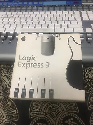 Genuine Apple Logic Express 9 Disk Serial Number And Manual   • £35