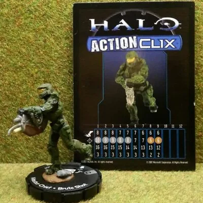 £3.45 • Buy 8) Halo Actionclix. 054 - MASTER CHIEF & BRUTE SHOT