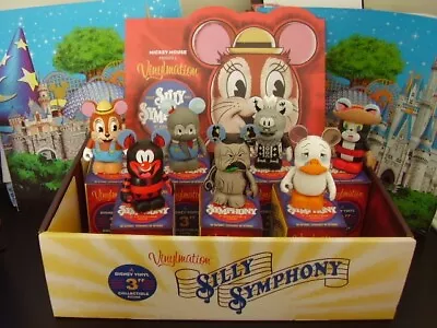 Disney Vinylmation Silly Symphony 7 Figure Set/Collection No Chaser Or Variant • $79.99