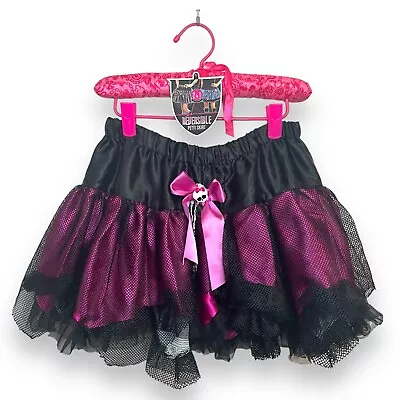 Monster High Reversible Petti Skirt 2 In 1 - Dress Up • $39.99