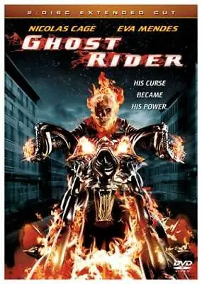 Ghost Rider (Two-Disc Extended Cut) - DVD - VERY GOOD • $4.78