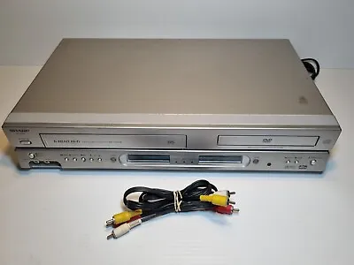 Sharp DV-NC80X 6 Head HiFi DVD CD VCR Recorder Player • $80