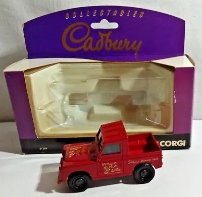 £5.50 • Buy Corgi Cadbury Collectables - Land Rover - Cadbury's Whole Nut - 61209 - Boxed