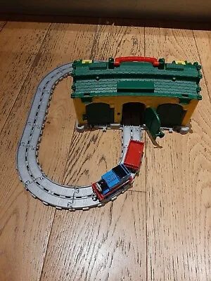 Thomas The Tank Engine & Friends Take N Play Tidmouth Shed Train Playset & Train • £5