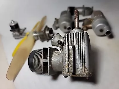 Vintage RC Enginesmufflers Airplane Control Line Lot • $39