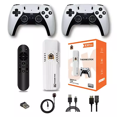 K8 PRO 40000+ 4K HDMI TV Video Game Stick Gaming Console W/ Wireless Controller • $49.99