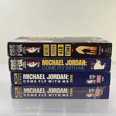 Michael Jordan Vintage Four (4) Vhs Lot!  • $15