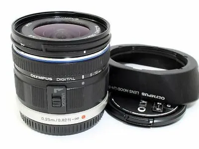 Olympus M.Zuiko Digital 9-18mm F4-5.6 AF Zoom Lens MFT Excellent From Japan • £309.22