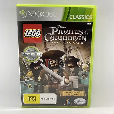 Disney Lego Pirates Of The Caribbean The Video Game Xbox 360 PAL With Manual • $19.99