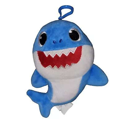 Wowee Baby Shark 5 Inch Blue Keychain Plush Stuffed Animal Toy Pinkfong • $4.99