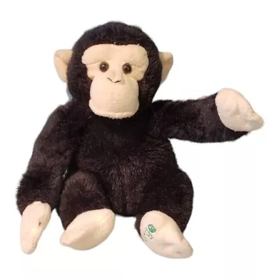 WILD REPUBLIC KIDS 10  George CHIMPANZEE MONKEY PLUSH STUFFED ANIMAL • $12.95