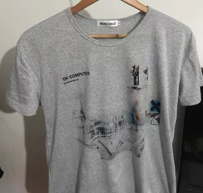 Radiohead T Shirt OK Computer Rock Band Merch Tee Size Large Thom Yorke • £13.50