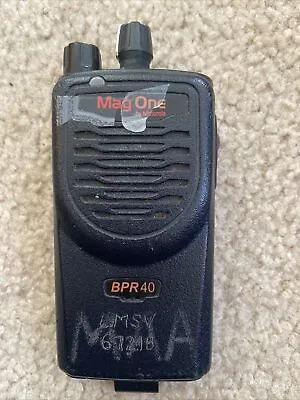 Motorola BPR40 Two Way Radio(model:AAH84RCS8AA1AN)without Battery. • $44