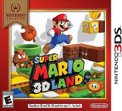 Nintendo Selects: Super Mario 3D Land - 3DS Nintendo  (Nintendo 3DS) (US IMPORT) • £37.89