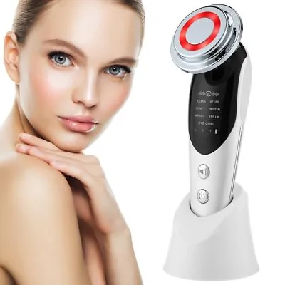 7-in-1 Face Lifting Massager EMS RF Micro-current Light Skin Rejuvenation Device • $22.90