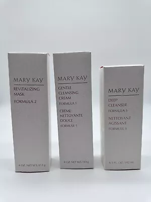 Mary Kay - Deep Cleanser - Revitalizing Mask - Gentle Cleansing Cream • $39.99