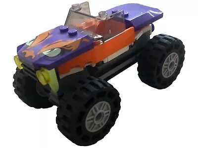 Lego Custom Built Orange And Purple Off Road Car • $20