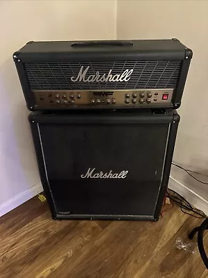 Marhshall Mode Four 350 Watt Amp With CAB And FOOTSWITCH/footpedal Half Stack • £113.88