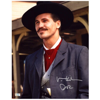$349.99 • Buy Val Kilmer Autographed Tombstone Doc Holliday 11x14 Photo