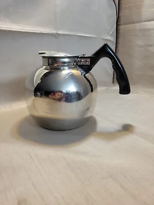 Vintage Flavor Seal By Cory Stainless Steel Coffee Pot Tea Kettle 1 1/2 Quart • $22.97