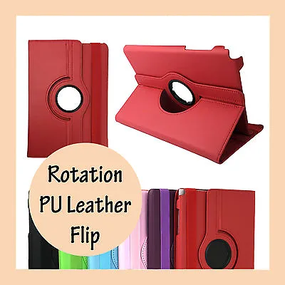 Rotation Leather Flip Stand Cover Case For Samsung Galaxy Tab A 8.0 9.7 Tablet • $9.75