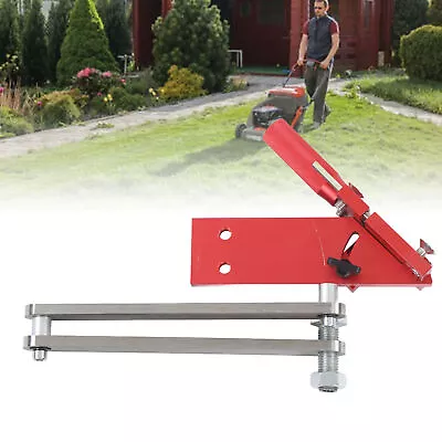 Lawn Mower Blade Sharpener 15°-45° Adjustable For Straight And Standard Blades • $37.99