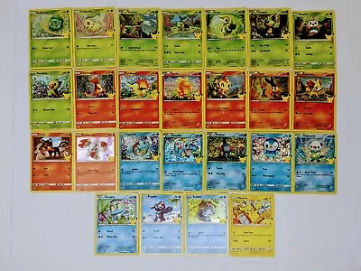 2021 Pokemon Cards McDonalds 25th Anniversary Complete Your Set Holos Non Holos • $0.99