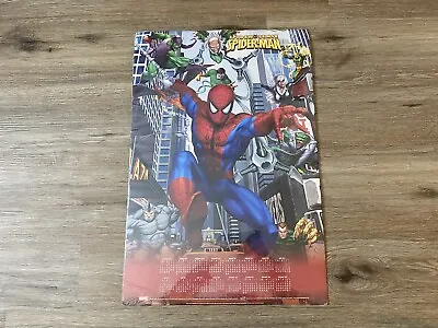 Marvel Spider-Man Spider Sense 2011 Cardboard Calendar Poster New & Sealed • $16.99
