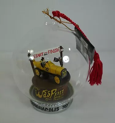 Indianapolis Motor Speedway Indy 500 Ray Harroun Marmon Wasp Christmas Ornament • $99.99