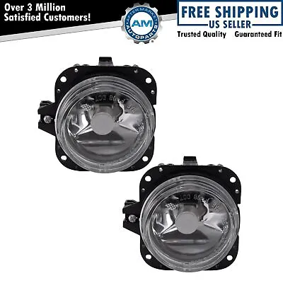 Fog Driving Lights Lamps Left & Right Pair Set NEW For Mitsubishi Eclipse Galant • $52.12