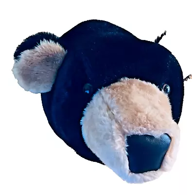 Black Bear Wall Mount Plush Dianne Shapiro Realistic  Sculpture 2 Part Taxidermy • $45.95