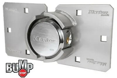 Lock By Master 6271NKA Bump Stop & Hasp 770 KEYED ALIKE Hidden Shackle • $64.15