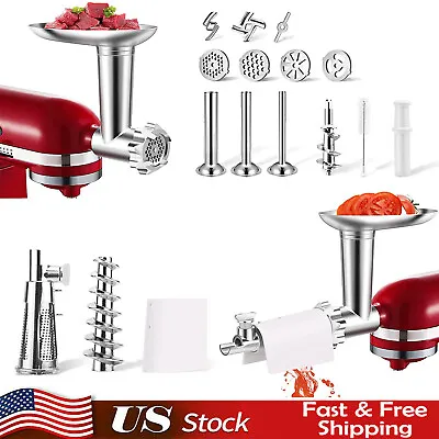 Meat Grinder Food Sausage Stuffer & Juicer Attachment For KitchenAid Stand Mixer • $42.99