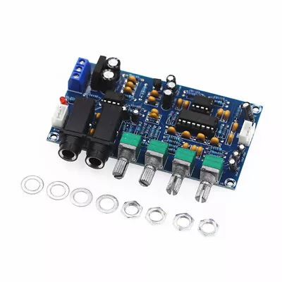 PT2399 Dual AC12V Digital Microphone Amplifier Board Karaoke Reverberation Bo Sp • £6.24